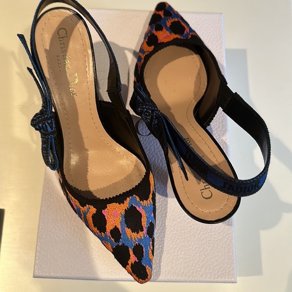 BRAND NEW, NEVER WORN, Christian Dior J’Adore Slingback heels, size 7 1/2! - Picture 2 of 7